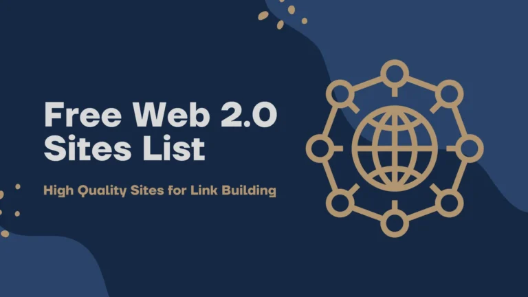 Best High DA Free Web 2.0 Sites